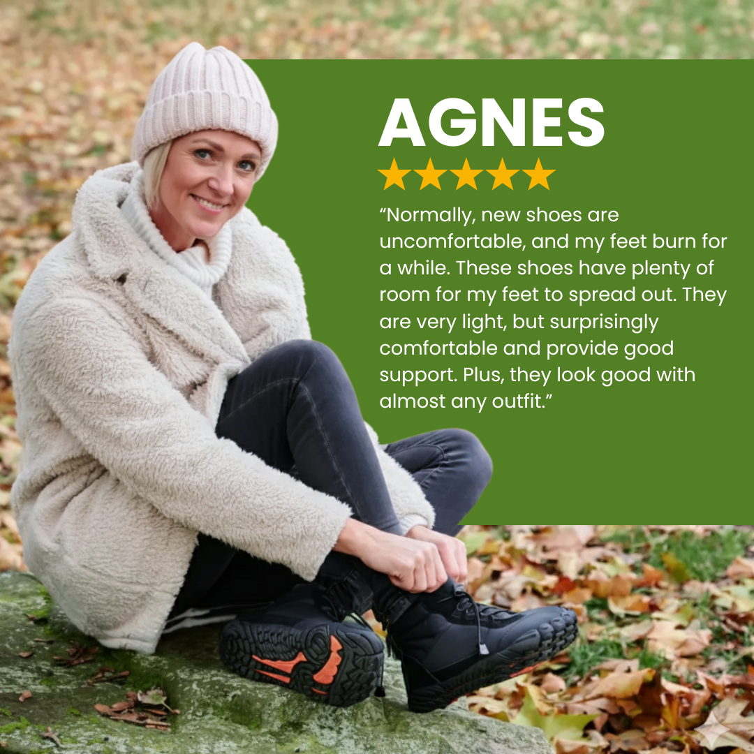 Hike Balance Arctic - Healthy & non-slip Winter barefoot shoes (Unisex)