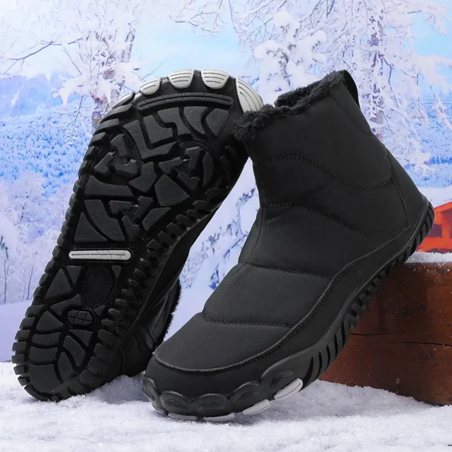 Hike Balance Pole - Healthy & non-slip Winter barefoot Boots (Unisex)
