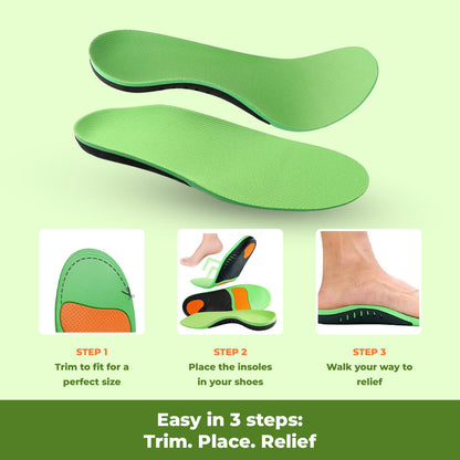 Comfort Insoles - Cushioned and Shock-Absorbing